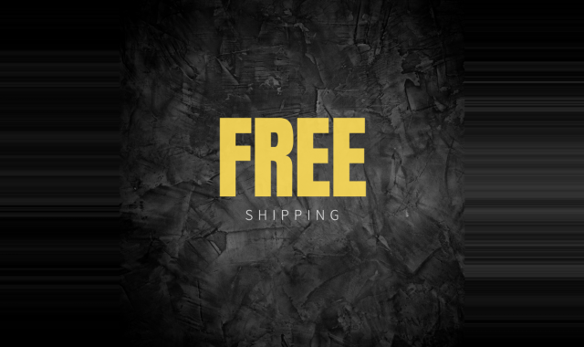 Goodbye to Shipping fees - Free Shipping