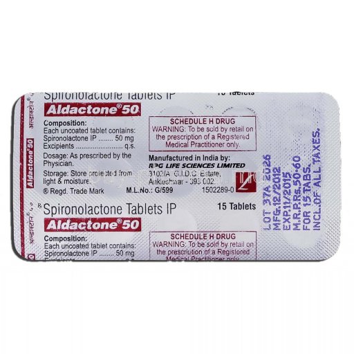 Aldactone 50mg FOR SALE | BUY RPG Life Science, LTD